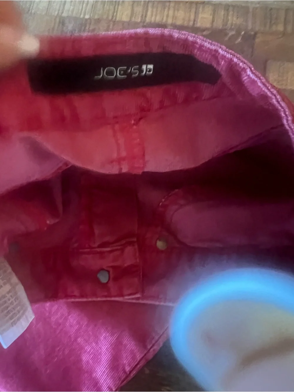 Joe's Jeans Kids Pink Straight-Leg corduroy pants